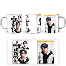 Кухоль GeekLand Bangtan Boys BTS Jimin Чимін Колаж CP 04.476.703 330 мл білий - мініатюра 3