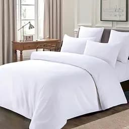 Комплект постільної білизни Love You Home бязь gold полуторний білий (7154)