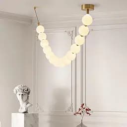 Люстра із серії Perla на 14 кульок Ø 15 см 250 см 3 світлових режими | Line F | Арт. MBJ11-2450