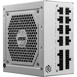 Блок живлення MSI 850W (MAG A850GL PCIE5 WHITE) - мініатюра 9