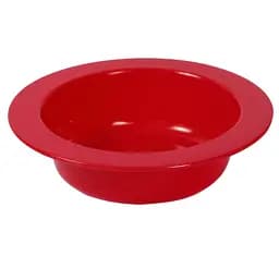 Тарелка глубокая Курносики, красный (7054 чер)