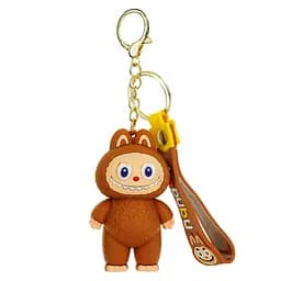 Брелки силиконовые Лабубу с выпученными глазами 1 шт.