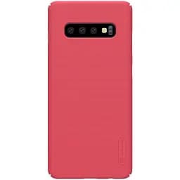 Чохол-накладка Nillkin Super Frosted Shield Samsung Galaxy S10+ G975 Red