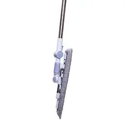 Плоска швабра для миття підлоги Household HP-35015-35G зі змінними серветками 130 см Сірий - мініатюра 8