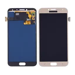 Дисплей для Samsung J400 Galaxy J4 2018 с золотистым тачскрином, с регулируемой подсветкой