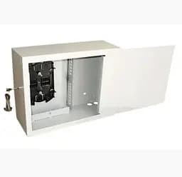 Антивандальна шафа (Оптобокс) VAGOS 400х300x150 двері петельні, замок - сувальдний, 4відп. 22мм, (касета в комплект не входить!)