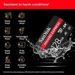 Карта пам'яті MICRO SDXC 128GB UHS-I SDSQXFN-128G-GN4NN SANDISK - мініатюра 5