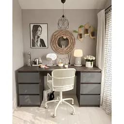 Стол компьютерный Moreli T-228 158x758x600 мм Венге магия/Антрацитовый (mo-t228-venge-antracit)