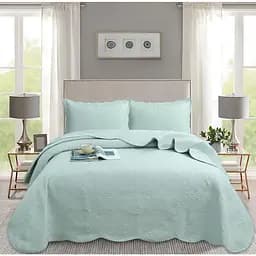 Покрывало Soho Circle Pistachio 220x240 см фисташковое (A120119)