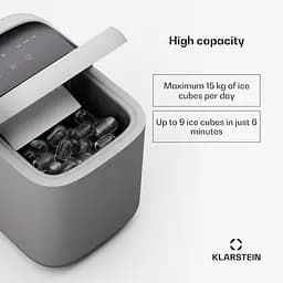 Льодогенератор Klarstein SparkIce 10046205 — 15 кг/24 год - мініатюра 6