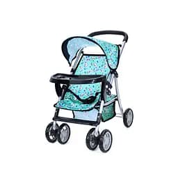 Коляска для ляльки, прогулянкова, довжина 50 см, висота ручки 56 см, кошик, 4 колеса (В асортименті)
