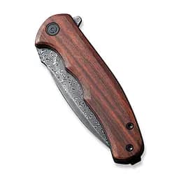 Ніж cкладний Civivi Mini Praxis C18026C-DS1 Damascus + Guibourtia Wood - мініатюра 4