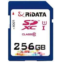 Карта пам'яті RiDATA SDXC 256GB Class 10 UHS-I