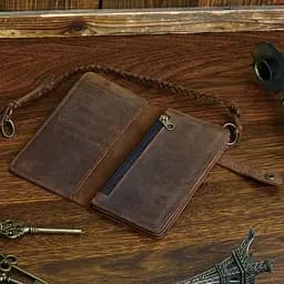 Чоловічий шкіряний клатч Vintage 9х18 см acs0018171 - мініатюра 4