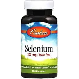Витамины и минералы Carlson Labs Selenium, 180 капсул