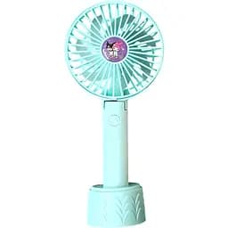 Дитячий портативний USB-вентилятор Куромі та Мелоді блакитний (2628-12)