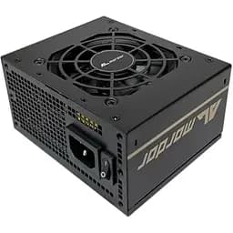 Блок живлення 550 Вт, ALmordor SFX, Black, 80+ Bronze, Active PFC, 80 мм, 2xMolex / 3xSATA / 2x6+2-pin / 1x4+4-pin / 1x20+4-pin, OVP/OCP/OPP/SCP (ALSFX550BK)
