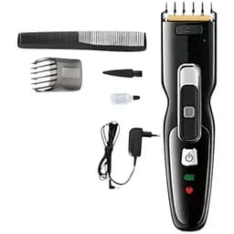 Машинка для стрижки волосся XPRO V-040 професійна акумуляторна з насадкою чорна (227)