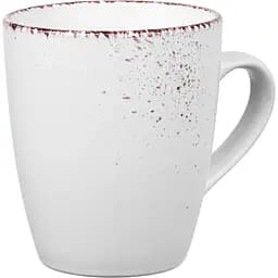 Чашка Ardesto Lucca Winter white 360 мл біла (AR2936WMC)