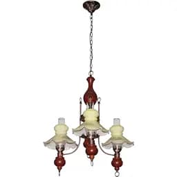 Люстра підвісна Brille кантрі E14 60W Cop (BKL-053S/3)