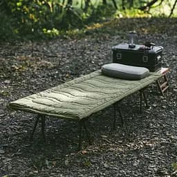 Килимок-топпер для розкладних ліжок Naturehike (CNK2300DZ022) темно-зелений - мініатюра 3