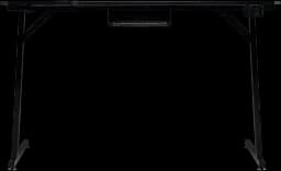 Геймерський комп'ютерний стіл GT Racer T-1213, 120x60x73  Black (T-1213 (120x60x73) Black) - мініатюра 13
