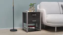 Тумба універсальна Вів'єн 2/1 50x41x40 сірий ДСП Сосна Кембра 16мм FRD-104185