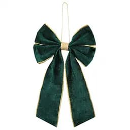 Прикраса декоративна Yes! Fun Бант 28x16 см смарагдова (975078)