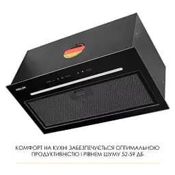 Витяжка повновбудована Weilor Luna Wbg 58 Black - мініатюра 8