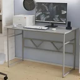 Стіл письмовий Раян Ferrum-decor 750x1400x700 Сірий метал ДСП Бетон 16 мм (FRD-106503)