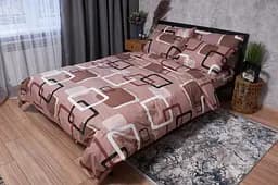 Комплект постільної білизни Moon&Star Бязь Gold Люкс Gina King Size 220x240 наволочки 4х70х70