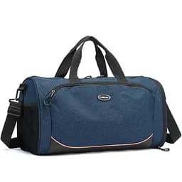 Дорожня міцна текстильна сумка Confident TB7-T-6817BL синя - мініатюра 1