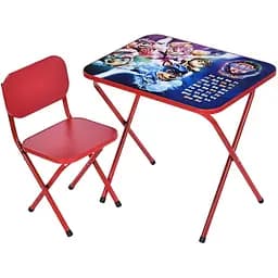 Детский столик складной со стульчиком Bambi M 5961-3 красный