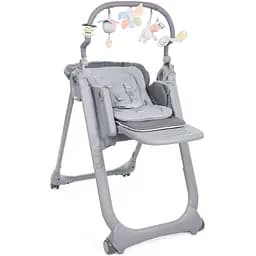 Стільчик для годування Chicco Polly Magic Relax New сірий (79502.21)