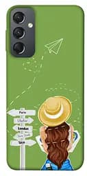 Чохол Demsky Travel girl для Samsung Galaxy A24 4G