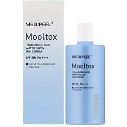 Зволожувальна сонцезахисна сироватка з гіалуронаном Medi-Peel Hyaluronic Acid Mooltox Water Glow Sun Serum 52 мл - мініатюра 3