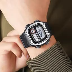 Наручний годинник чоловічий 2126SIBK Silver-Black Skmei acs0030249 - мініатюра 4