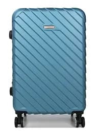 Валіза середня M ABS-пластик Madisson Snowball 03403 68х44х27см 68+13л Блакитний - мініатюра 3