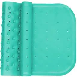 Дитячий гумовий килимок у ванну KinderenOK XL бірюзовий (071113_005)