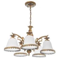 Люстра підвісна Brille класична E27 60W PB (BKL-343S/5)