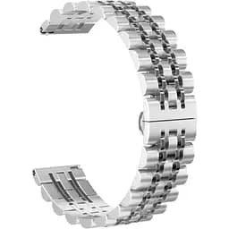 Металевий ремінець Primolux Steel Link для годинника Samsung Galaxy Watch Active/Active 2 Silver