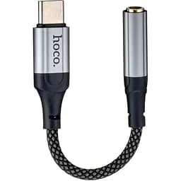 Адаптер Hoco LS36 Fresh Digital Type-C to 3.5 audio converter Чорний