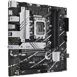 Материнська плата Asus Prime LGA1700, B760M-A D4-CSM, B760, 4xDDR4, Int.Video(CPU), 4xSATA3, 2xM.2, 3xPCI-E 16x 4.0, Realtek 7.1, Realtek 2.5Gb, 5xUSB3.2/7xUSB2.0, HDMI/DP, MicroATX - мініатюра 4
