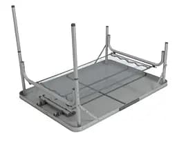 Стіл Bo-Camp Premium 100x70 см Grey (1404422) (DAS303282) - мініатюра 5