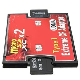 Адаптер-переходник Primo microSD на Compact Flash CF Type I (TSR060)
