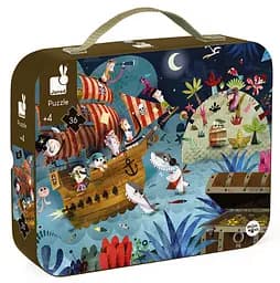 Пазли Janod Полювання за скарбами, 36 елементів (J02922)