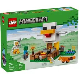 Конструктор LEGO Minecraft Куряча ферма 233 деталі (21585)