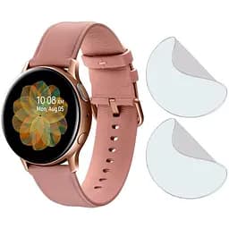 Защитная пленка для Samsung Galaxy Watch Active 2 40mm Stainless Steel Gold - 2шт прозрачная Watchbands (WB000A240PL2-GOLD)