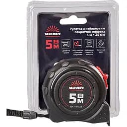 Рулетка Vitals Professional з нейлоновим покриттям 5 м х 25 мм (181733) - мініатюра 7