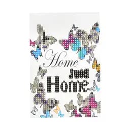 Алмазная мозаика Strateg ПРЕМИУМ Дом – милее всего без подрамника размером 10х15 см (YAB24884)